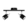 Philips - Spotlight 2xGU10/35W/230V black