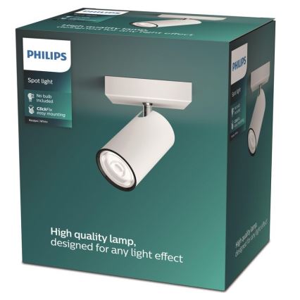 Philips - Spotlight KOSIPO 1xGU10/5,5W/230V white