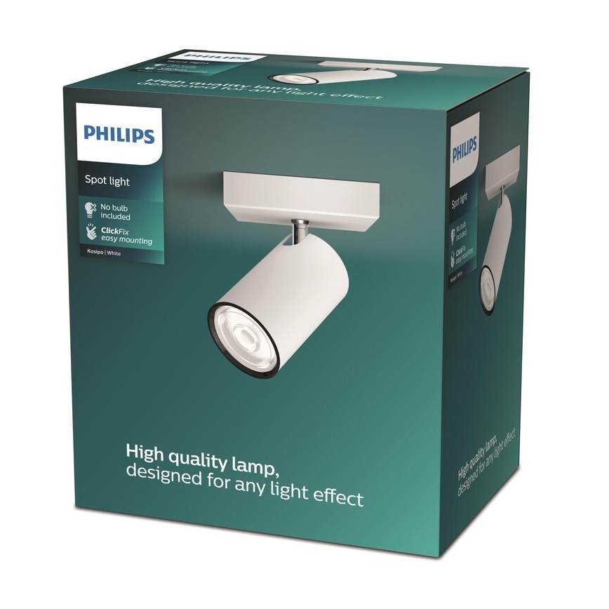 Philips - Spotlight KOSIPO 1xGU10/5,5W/230V white