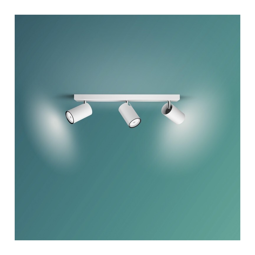 Philips - Spotlight KOSIPO 3xGU10/5,5W/230V white