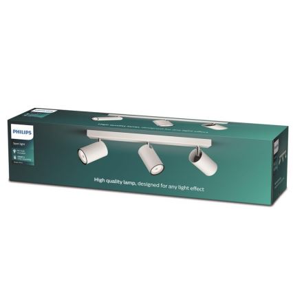 Philips - Spotlight KOSIPO 3xGU10/5,5W/230V white