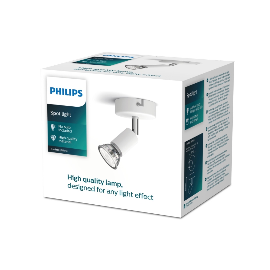 Philips - Spotlight 1xGU10/50W/230V white