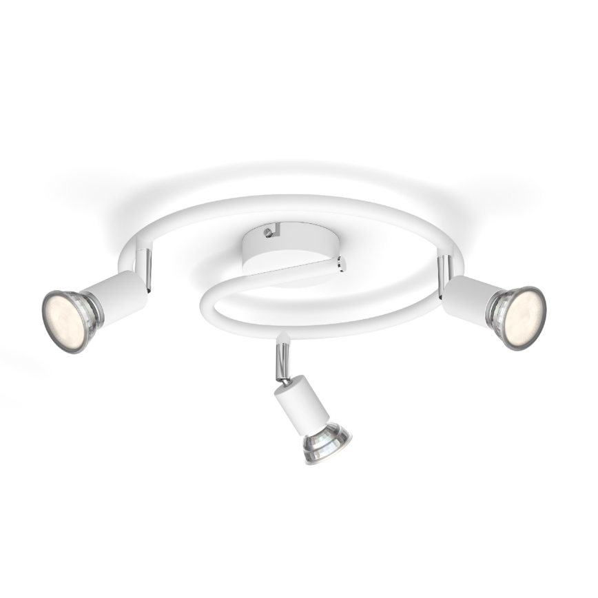 Philips - Spotlight 3xGU10/50W/230V white