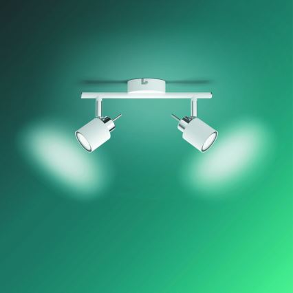 Philips - Spotlight 2xGU10/35W/230V white