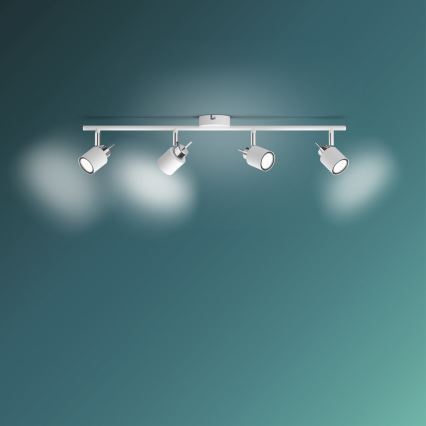 Philips - Spotlight 4xGU10/35W/230V white