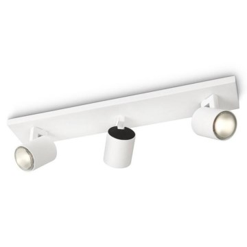 Philips - Spotlight MYLIVING RUNNER 3xGU10/20W/230V
