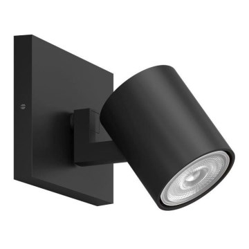 Philips - Spotlight RUNNER 1xGU10/20W/230V black
