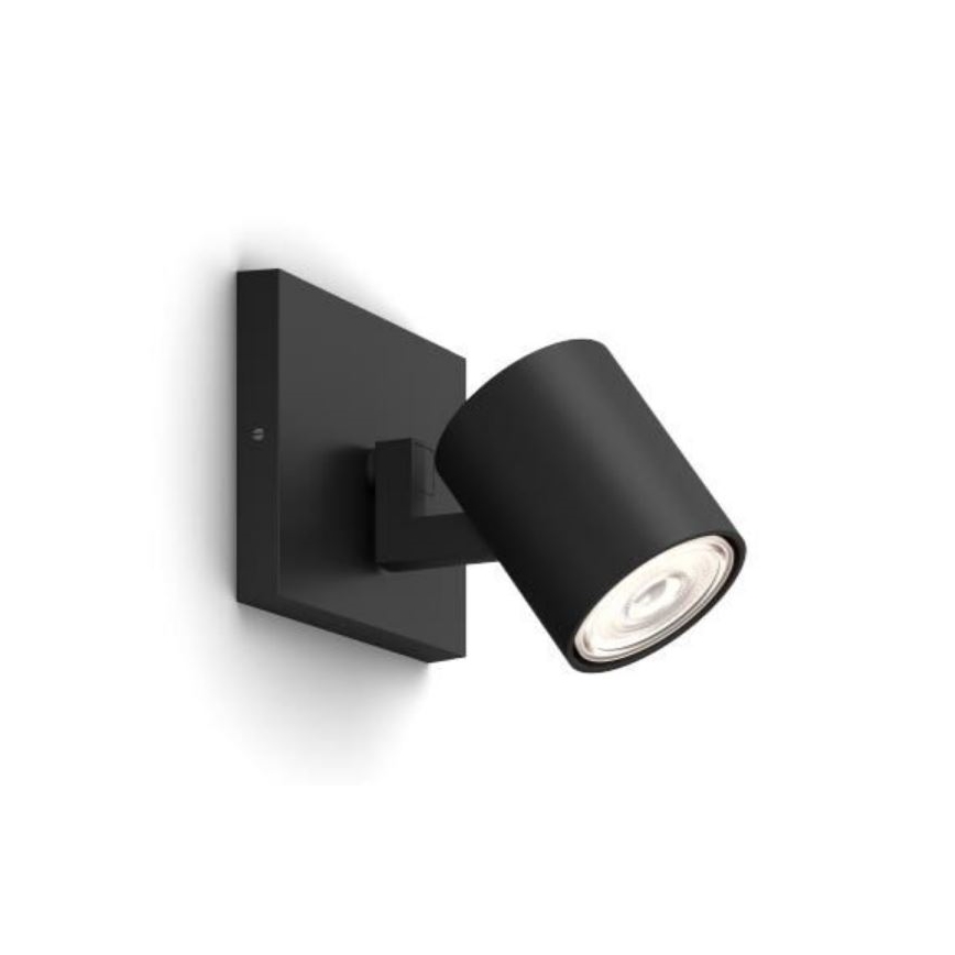 Philips - Spotlight RUNNER 1xGU10/20W/230V black
