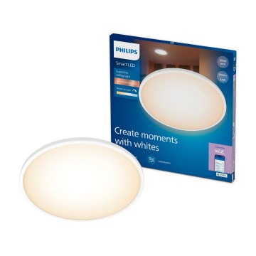 Philips - SUPERSLIM LED Dimmable Ceiling Light LED/32W/230V 2700-6500K Wi-Fi