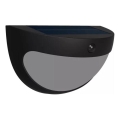 Philips - SWYN LED solar wall light with sensor LED/3.8W/3.7V 800 mAh 2700K IP44 black