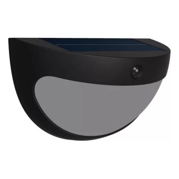 Philips - SWYN LED solar wall light with sensor LED/3.8W/3.7V 800 mAh 2700K IP44 black