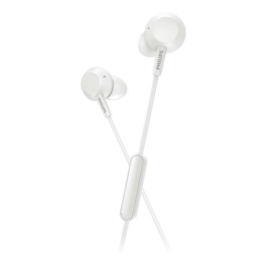 Philips TAE4105WT/00 - Earphones with a microphone JACK 3,5 mm white
