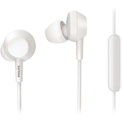 Philips TAE4105WT/00 - Earphones with a microphone JACK 3,5 mm white