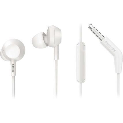 Philips TAE4105WT/00 - Earphones with a microphone JACK 3,5 mm white