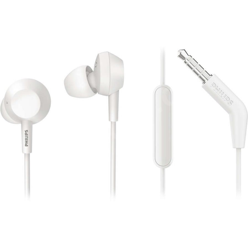 Philips TAE4105WT/00 - Earphones with a microphone JACK 3,5 mm white