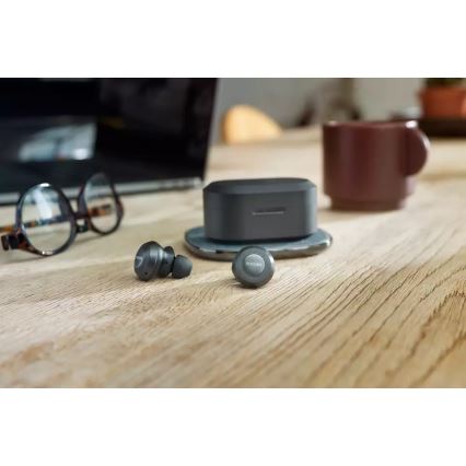 Philips TAT8505BK/00 - Wireless headphones IPX4 2x 55 mAh + 560 mAh black
