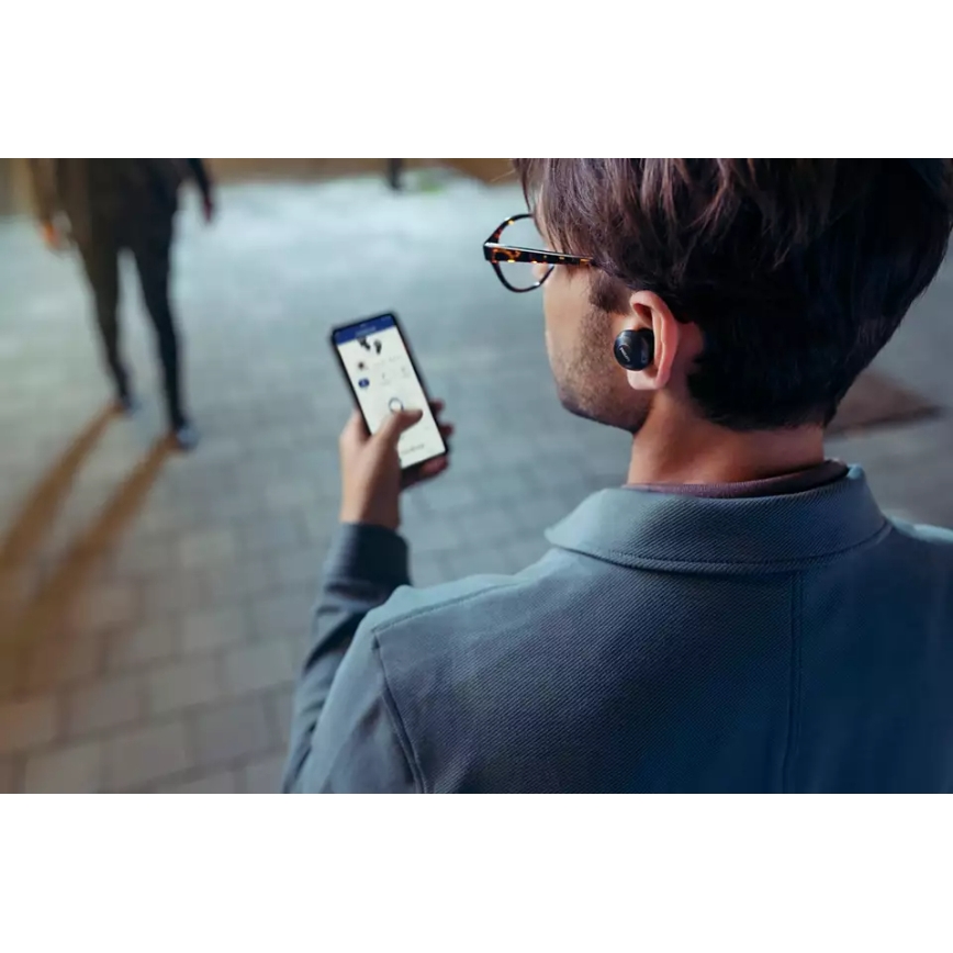 Philips TAT8505BK/00 - Wireless headphones IPX4 2x 55 mAh + 560 mAh black