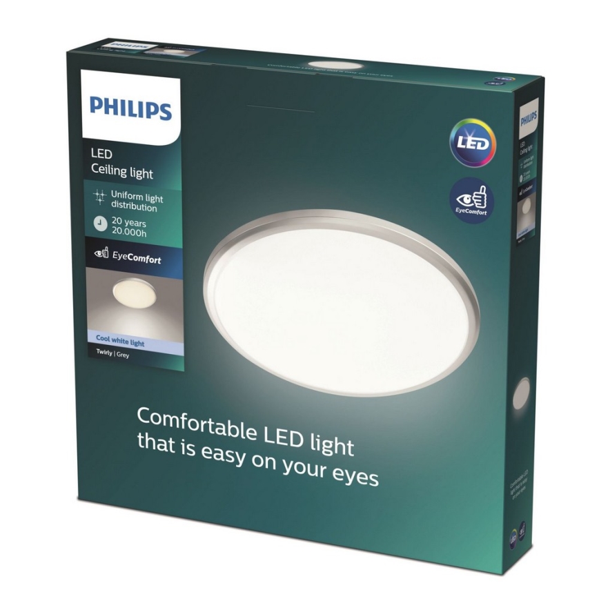 Philips - TWIRLY LED Ceiling Light 17W/230V