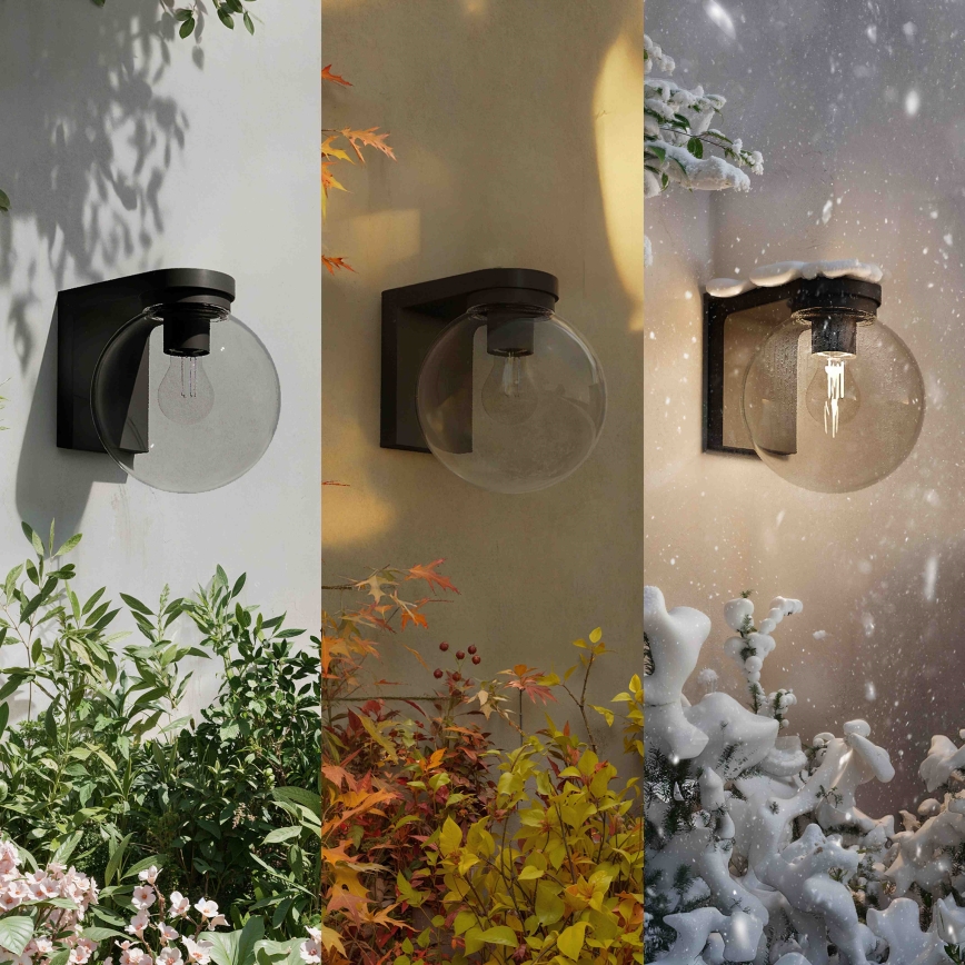 Philips - ULIO Outdoor Wall Lamp 1x E27/25W/230V IP44