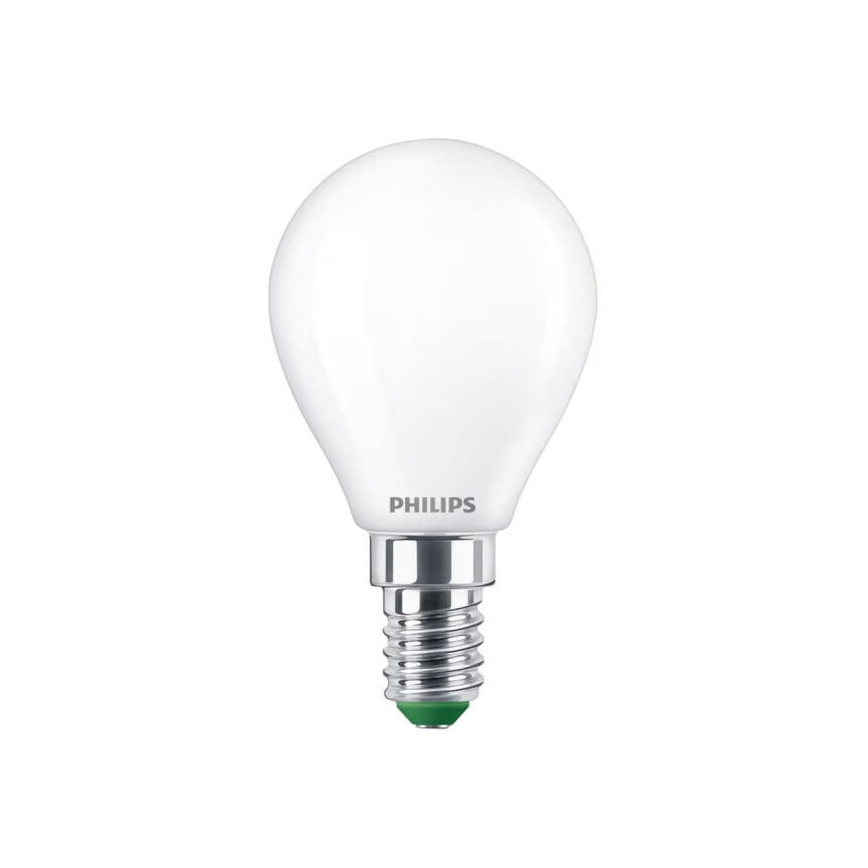 Philips ULTRAEFFICIENT P45 LED Bulb, E14, 1.2 W, 230 V, 2700 K