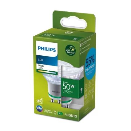 Philips ULTRAEFFICIENT PAR16 GU10 LED Bulb 2.1W/230V 3000K