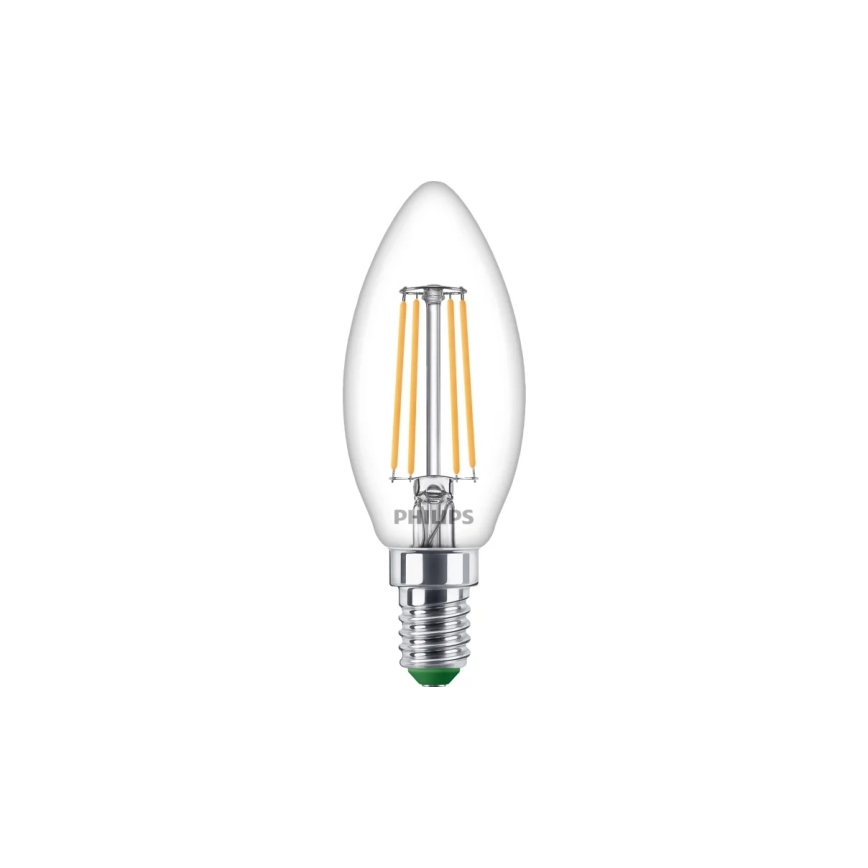 Philips ULTRAEFFICIENT VINTAGE B35 LED Bulb E14/3.8W/230V 2700K