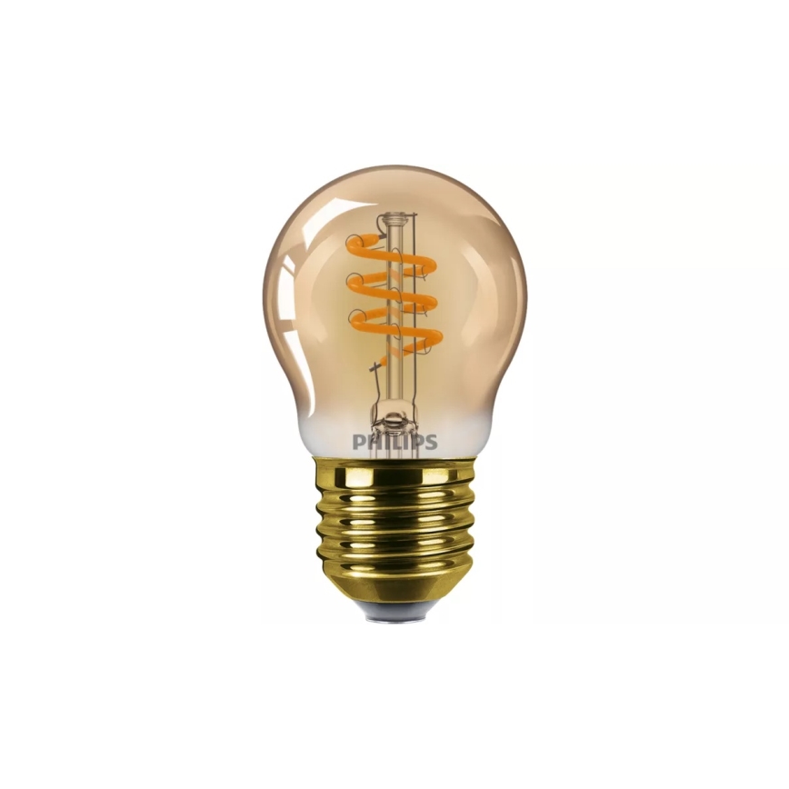Philips VINTAGE P45 Dimmable LED Bulb E27/3W/230V 2200K