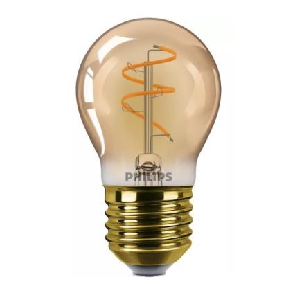 Philips VINTAGE P45 LED Dimmable Bulb E27/3,1W/230V 2200K CRI 90