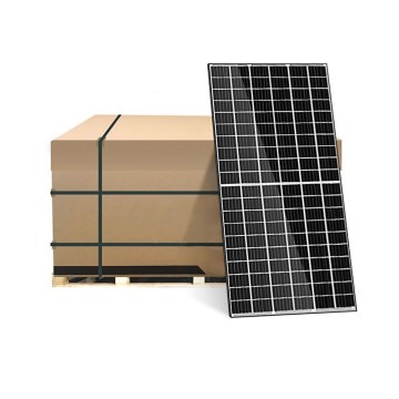 Photovoltaic solar panel LEAPTON 410Wp black frame IP68 Half Cut - pallet 36 pcs