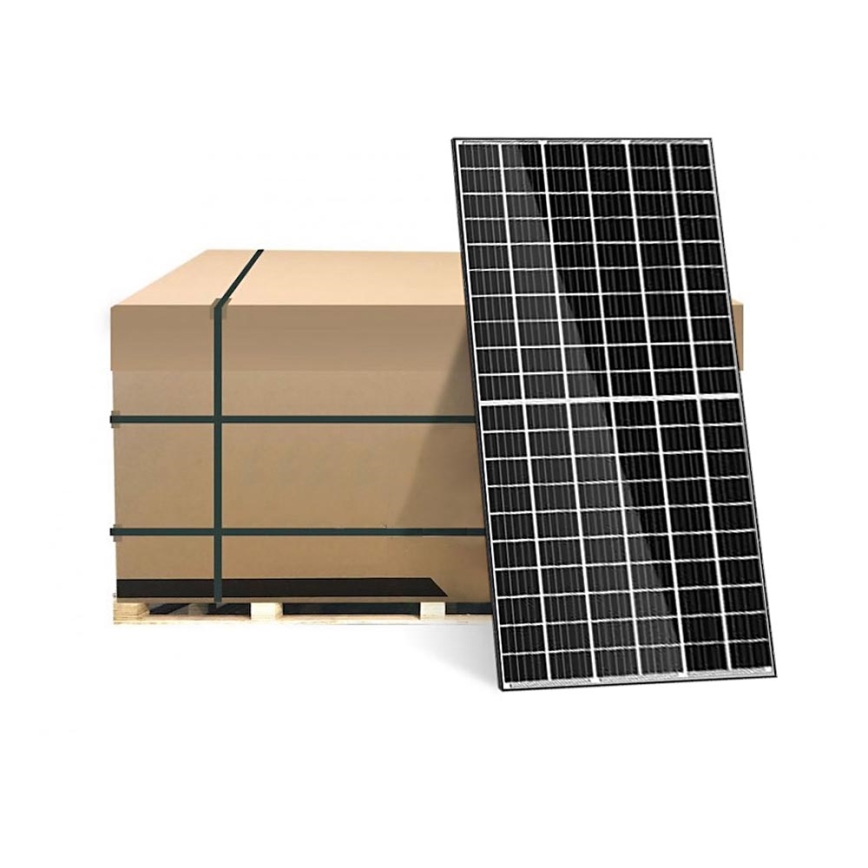 Photovoltaic solar panel LEAPTON 410Wp black frame IP68 Half Cut - pallet 36 pcs