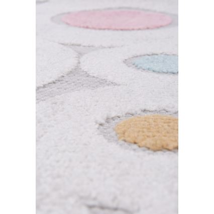 PIAR Children's Rug 80 x 150 cm — Multicolored Dots