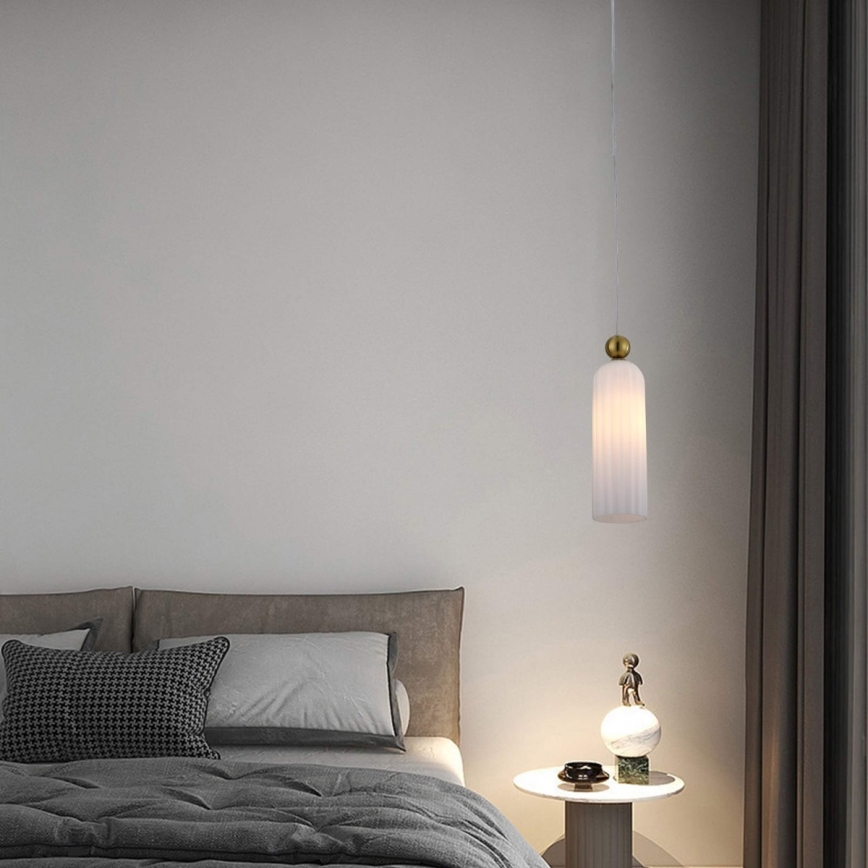 PIEGA Cable Pendant 1xE14/40W/230V Brass/White