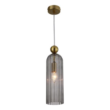 PIEGA cable pendant light 1xE14/40W/230V brass/smoked black