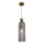 PIEGA cable pendant light 1xE14/40W/230V brass/smoked black