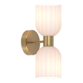PIEGA Wall Lamp 2xE14/10W/230V Brass/White