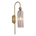PIEGA Wall Light 1xE14/40W/230V Brass/Smoky Beige