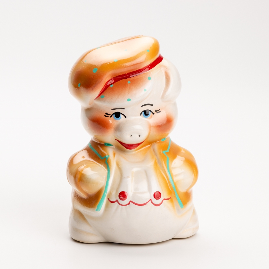 Piggy bank brown