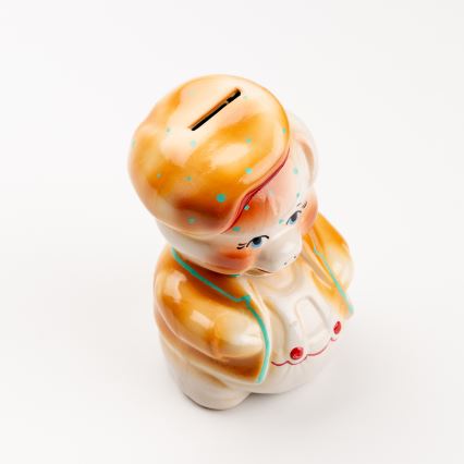 Piggy bank brown