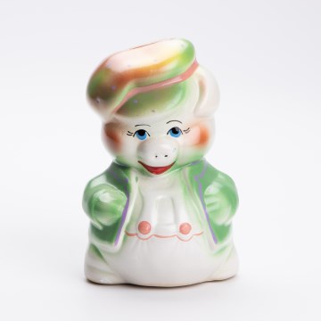 Piggy bank green