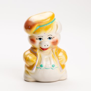 Piggy bank orange