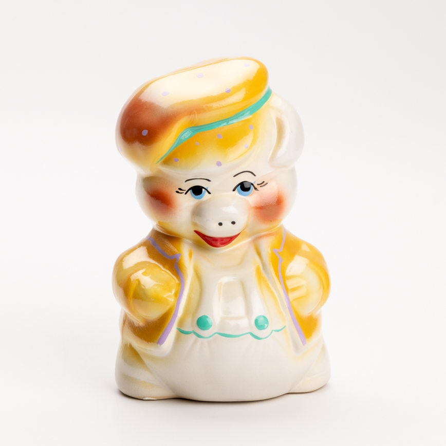 Piggy bank orange