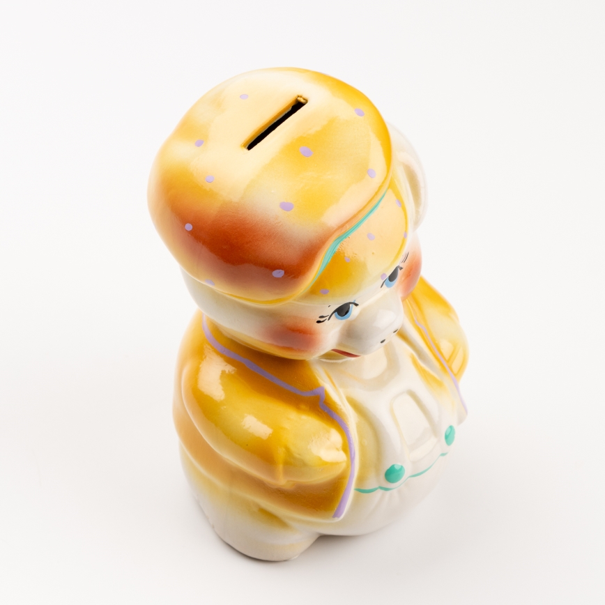 Piggy bank orange