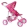 Pink sporty doll stroller