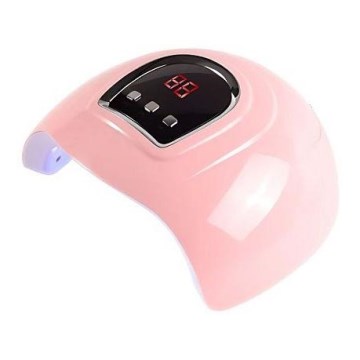 Pink UV nail lamp 54W/5V