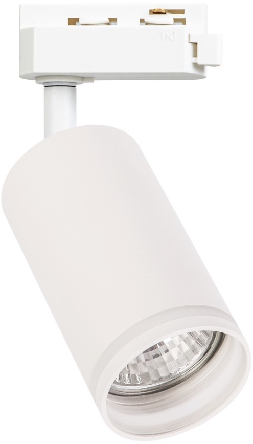 PIPE 1-Phase Track Spotlight, 1x GU10/10W/230V, White