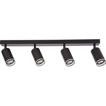 PIPE 4x GU10 Spotlight, 10W/230V, Black