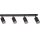 PIPE 4x GU10 Spotlight, 10W/230V, Black