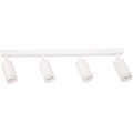 PIPE 4x GU10 spotlight, 10W/230V, white