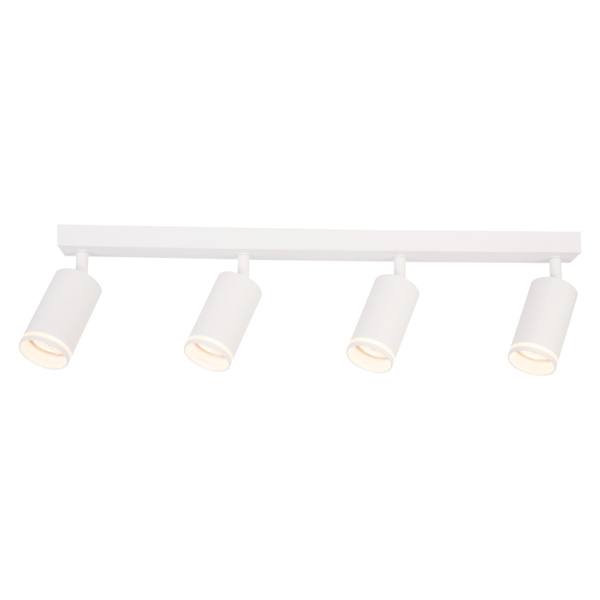 PIPE 4x GU10 spotlight, 10W/230V, white