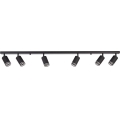 PIPE 6x GU10 Spotlight, 10W/230V, Black
